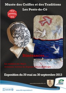 affiche   exposition temporaire été 2013 musée des coiffes et des traditions